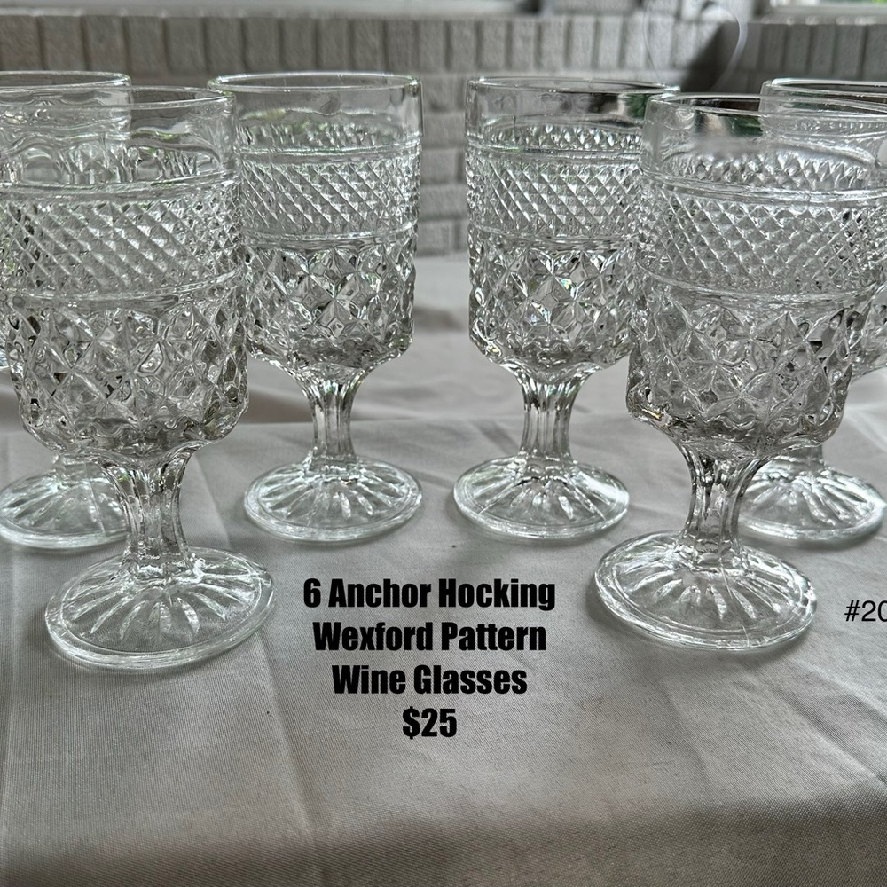 Anchor Hocking White Drinkware Set for Elegant Dining